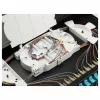 Equip 24-portová optická spájacia krabica, SC Duplex, OM3, 1U, osadená, čierna