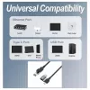 Equip Gigabit USB-C / USB-A na RJ45 Ethernet adaptér - čierna