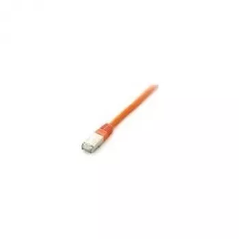 equip S/FTP Cat.6a patch kábel, 0,25m, oranžový 605573