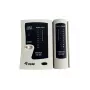 Equip tester krútenej dvojlinky, RJ-11, RJ-12, RJ-45, test skratu, test prenosu, biela, TX/RX, CE, RoHS