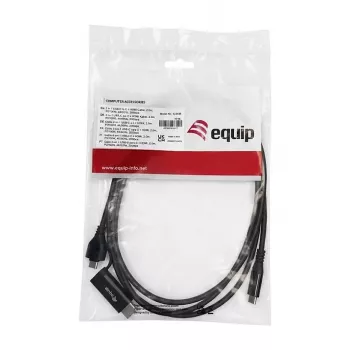 EQUIP USB-C na USB-C + HDMI adaptér so 100W PD, 4K/60Hz, hliník