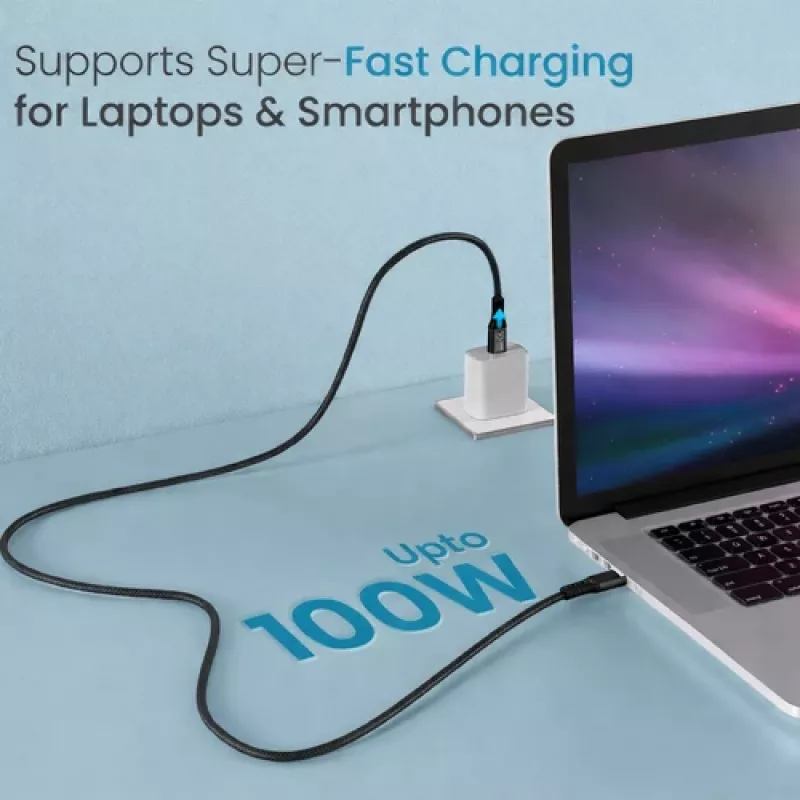 EQUIP USB-C na USB-C + HDMI adaptér s 100W Power Delivery, 4K 60Hz, 3m hliník
