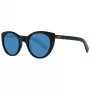 ERMENEGILDO ZEGNA Unisex slnečné okuliare ZC0009-01V50 - čierny acetátový rám, sivé sklá 50/23/145 mm