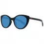 ERMENEGILDO ZEGNA unisex slnečné okuliare ZC0009F01V53 - čierny rám, sivé gradientové sklá 53/23/150 mm
