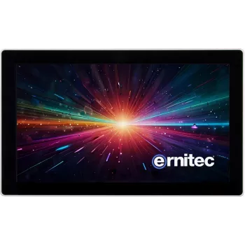 ERNITEC 13 palcový priemyselný dotykový panelový PC, Intel Core i5, 6GB RAM, HDD, 4G LTE, IP67/IP22 0070-24113-WT-OS