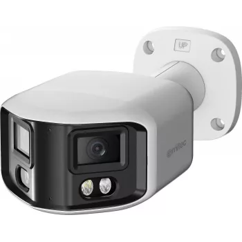 Ernitec Deimos Ultra 8MP Bullet IP kamera s 180° panoramatickým objektívom, IR a biele nočné videnie, PoE, IP66, NDAA kompatibilná (0070-08130)