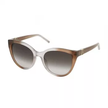 ESCADA dámske slnečné okuliare SESD87-550AE3 tmavá Havana hnedý gradient 55 mm
