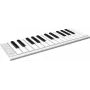 ESI Xkey 25 USB MIDI kontroler klávesnica - 25 dynamických klávesov, polyfonický aftertouch, brúsený hliník, ultraplochá, strieborná