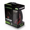 Esperanza EGH300R Káblový herný headset s všesmerovým mikrofónom na ramienku, čierna/červená