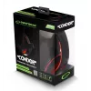 Esperanza EGH300R Káblový herný headset s všesmerovým mikrofónom na ramienku, čierna/červená