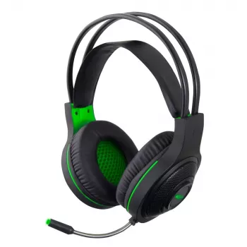 Esperanza EGH430 THUNDERBIRD káblový herný headset s mikrofónom, čierna & zelená
