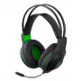 Esperanza EGH430 THUNDERBIRD káblový herný headset s mikrofónom, čierna & zelená