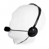 Esperanza EH102 káblový headset s mikrofónom – čierny