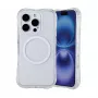 eSTUFF INFINITE PORTO transparentné magnetické puzdro pre iPhone 12 Pro / iPhone 12 (GRS) ES67142101