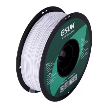 ESUN PLA+ 1,75 mm studená biela 1 kg 3D tlačový filament