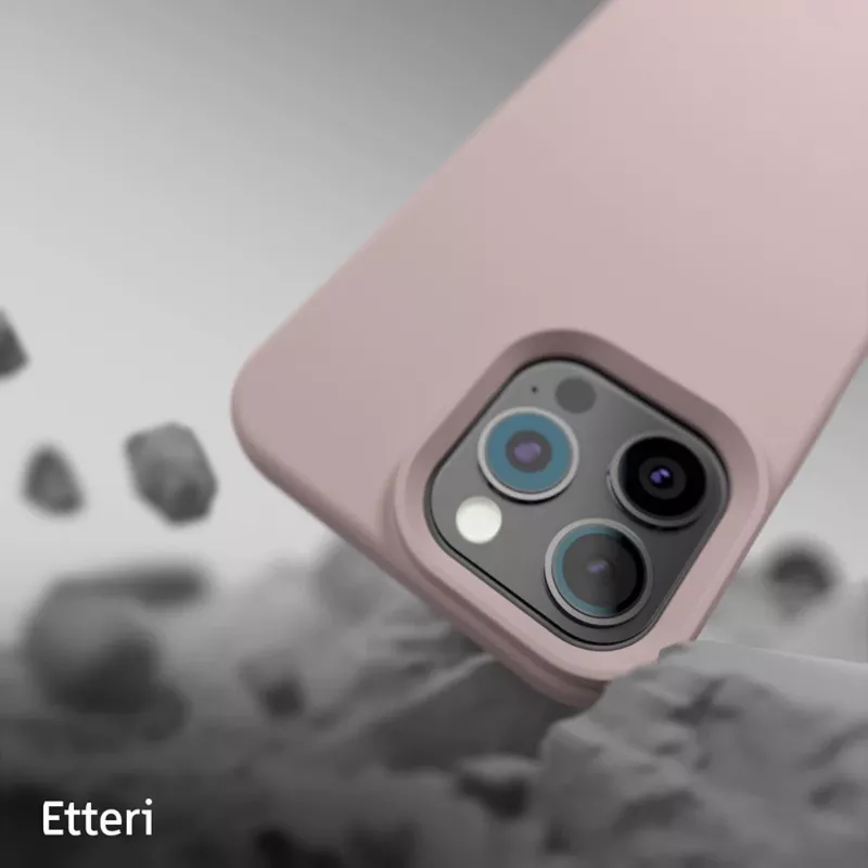 ETTERI Silicone Mag Case pre iPhone 16 Pro 6,3 palca svetloružová