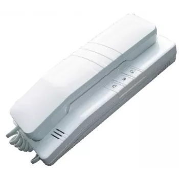 EURA ADA-38A3 4-vodičový analógový interkom pre systémy RL-3203H, biely
