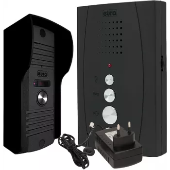 EURA ADP-12A3 INVITO hlasitá audio domáca hovorová súprava, biela