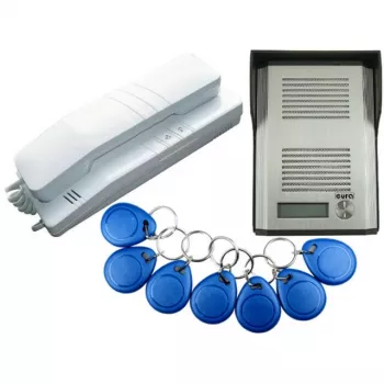 EURA ADP-41A3 jednorodinný audio interkom s RFID čítačkou (RL-3203ID)