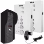 EURA ADP-51A3 DIFESA 1-rodinný audio domáci telefón s 2 mobilnými jednotkami, biela