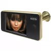 EURA VDP-01C1 ERIS digitálny priezor do dverí 3,2 palca LCD zlatý