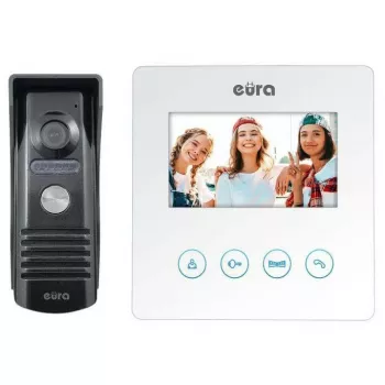 Eura videovrátnik EURA VDP-52A3ATIRA biela