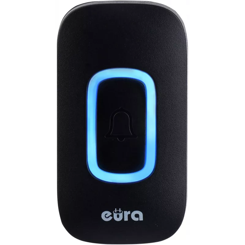 EURA WDP-42A3 bezdrôtový zvonček - čierny