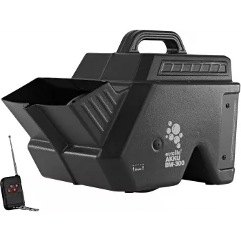 EUROLITE AKKU BW-300 akumulátorový stroj na bubliny s rádiovým ovládačom, 1,5L nádrž, čierny 51705131