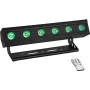 EUROLITE AKKU IP BAR-6 Entry QCL QuickDMX IP65 LED svetelná lišta RGBW batériová