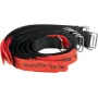 EUROLITE AR-20 suchý zips káblová páska 20x180mm čierna/červená sada 10 ks