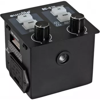 EUROLITE EC-2 DMX kontrolér 2-kanálový pre dymostroje stroboskopy blinder 70064579