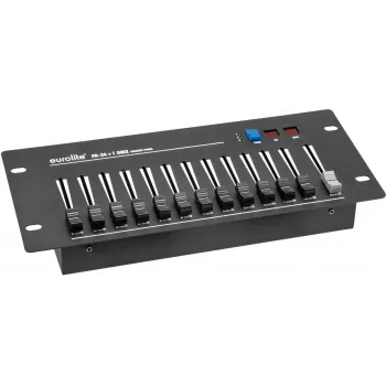 EUROLITE FD-36+1 DMX Dimmer Panel 36-kanálový svetelný kontrolér s master faderom
