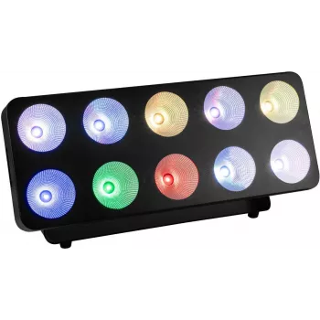 EUROLITE LED Pixel Matrix Panel 2x5 RGB/WW DMX pódiové svetlo 10x12W 45°
