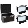 EUROLITE Sada 2x LED panel PLL-480 QCL + kufor 20000932