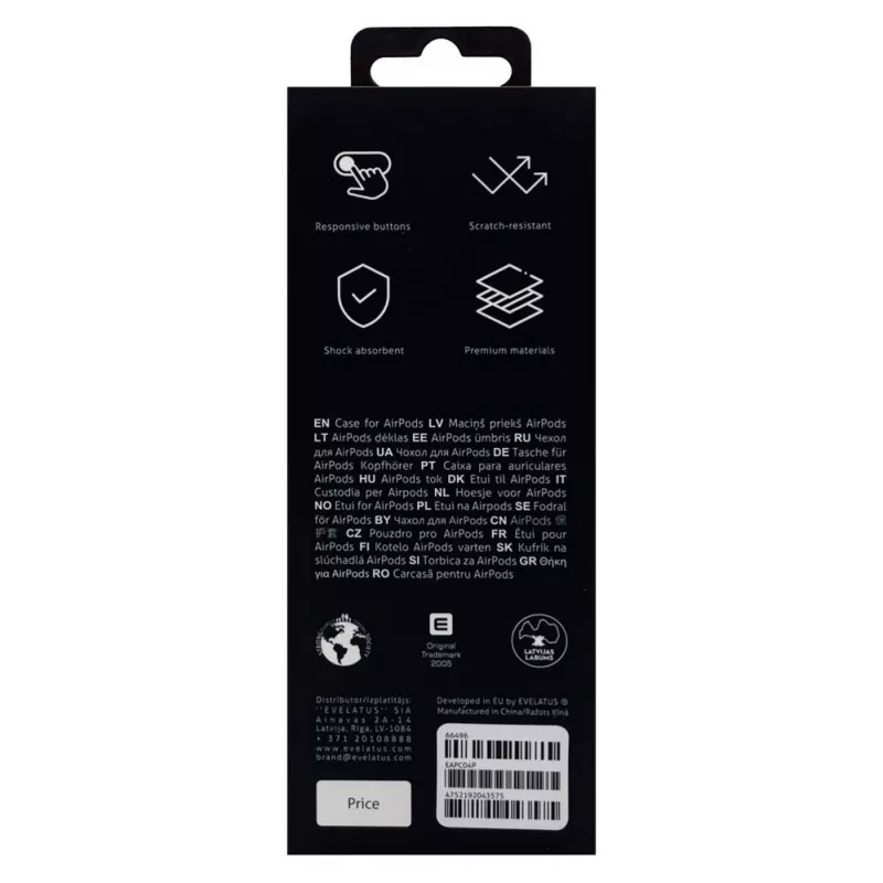 Evelatus Apple AirPods Pro puzdro EAC04 ružové