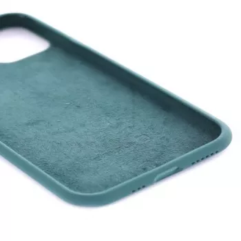 Evelatus Apple iPhone 11 Premium Soft Touch silikónové puzdro jedľová zelená