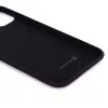 Evelatus Apple iPhone 11 Pro Max Nano silikónové puzdro Soft Touch TPU čierne