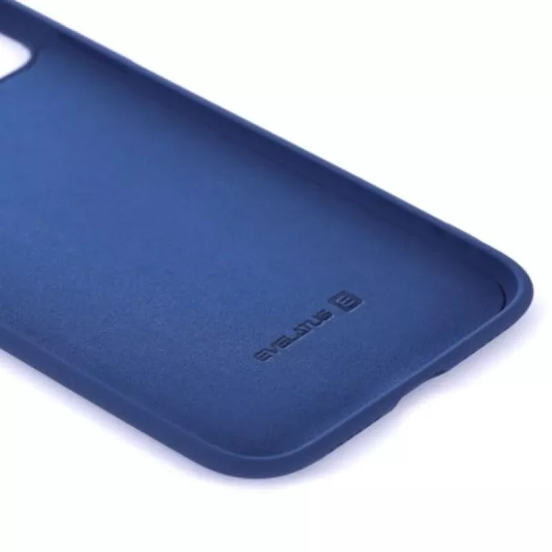 Evelatus Apple iPhone 11 Pro Max Nano silikónový kryt Soft Touch TPU tmavomodrá