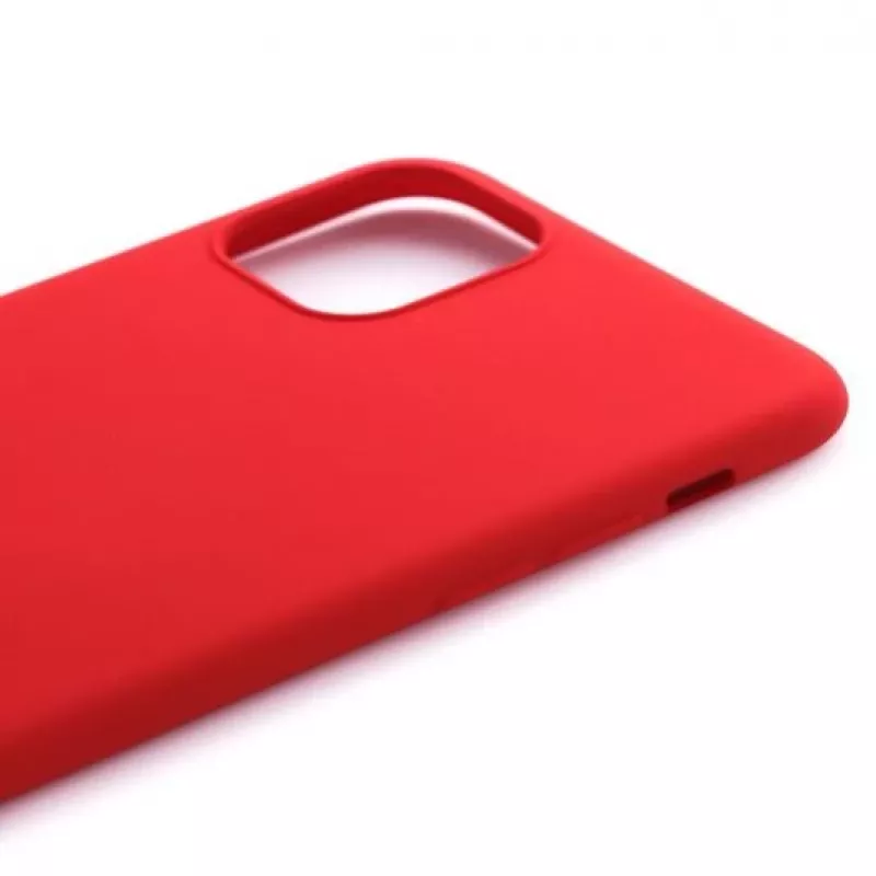 Evelatus Apple iPhone 11 Pro Nano Silicone Case Soft Touch TPU červená