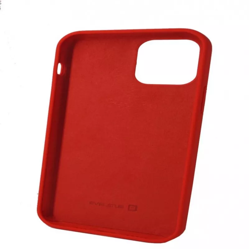 Evelatus Apple iPhone 12 Mini Nano silikónové puzdro Soft Touch TPU červené