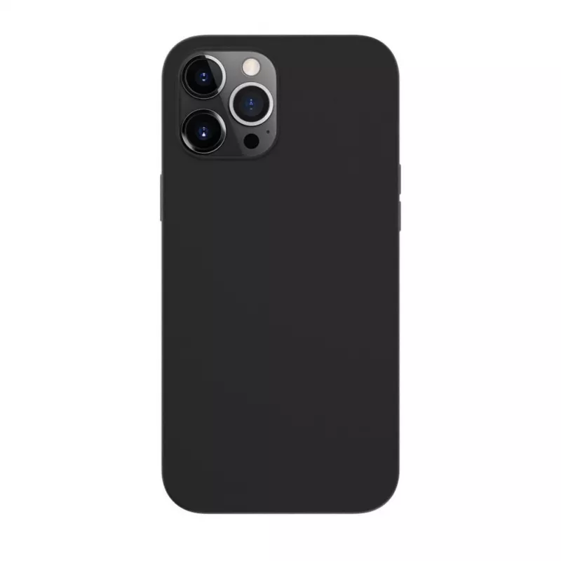 Evelatus Apple iPhone 12 Pro Max puzdro z pravej kože s MagSafe čierna