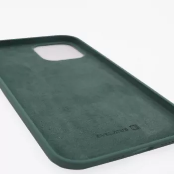 Evelatus Apple iPhone 12 Pro Max Premium Soft Touch silikónové puzdro jedľová zelená