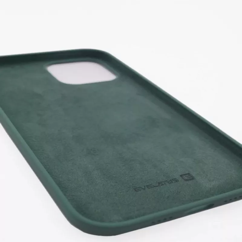 Evelatus Apple iPhone 12 Pro Max Premium Soft Touch silikónové puzdro jedľová zelená