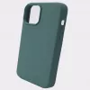 Evelatus Apple iPhone 12 Pro Max Premium Soft Touch silikónové puzdro jedľová zelená