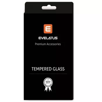 Evelatus Apple iPhone 13 / 13 Pro 0,33 mm ploché číre tvrdené ochranné sklo displeja s japonským lepidlom a antistatickou vrstvou