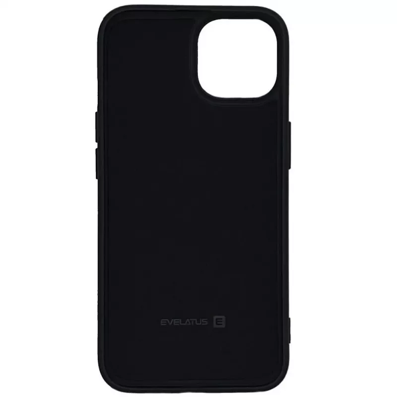 Evelatus Apple iPhone 14 6,1 palca Nano Silicone puzdro Soft Touch TPU čierna