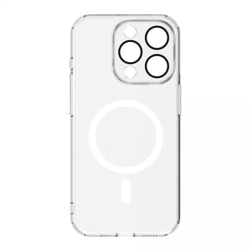 Evelatus Apple iPhone 14 Pro Priehľadné puzdro s MagSafe a ochranou kamery transparentné
