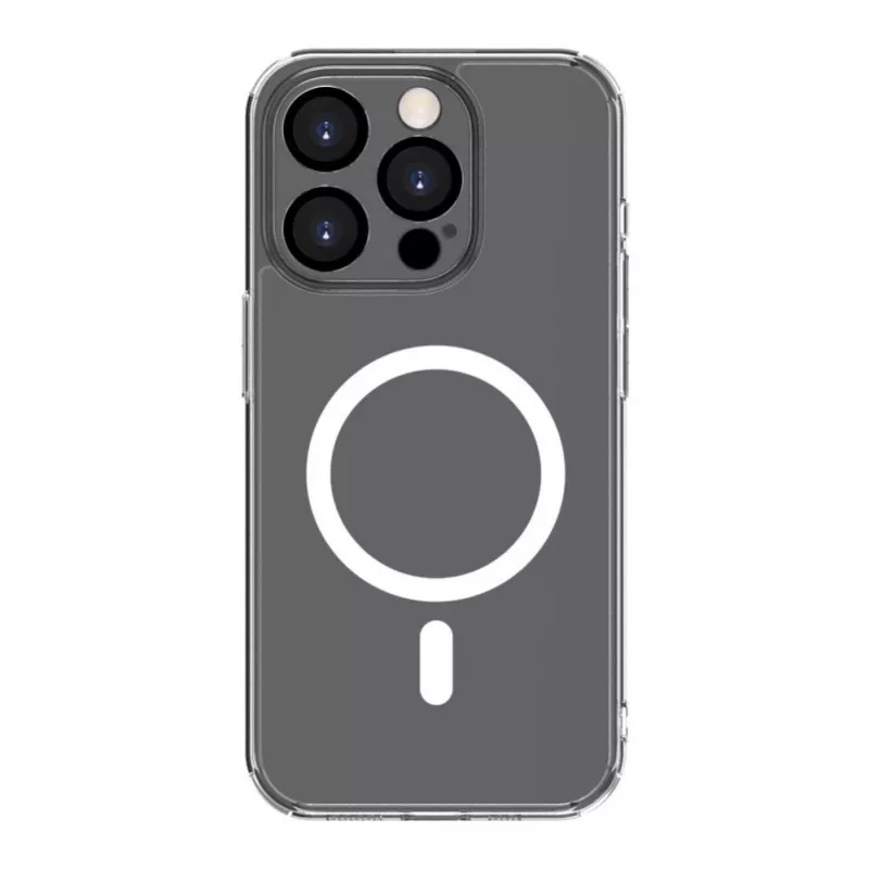 Evelatus Apple iPhone 14 Pro Priehľadné puzdro s MagSafe a ochranou kamery transparentné
