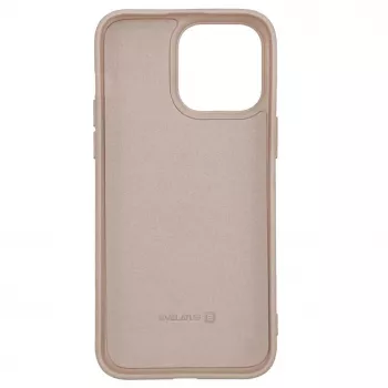 Evelatus Apple iPhone 14 Pro Max 6,7 inch Nano Silicone Case Soft Touch TPU béžové