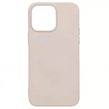 Evelatus Apple iPhone 14 Pro Max 6,7 inch Nano Silicone Case Soft Touch TPU béžové